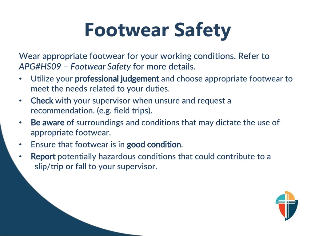 footwear safety