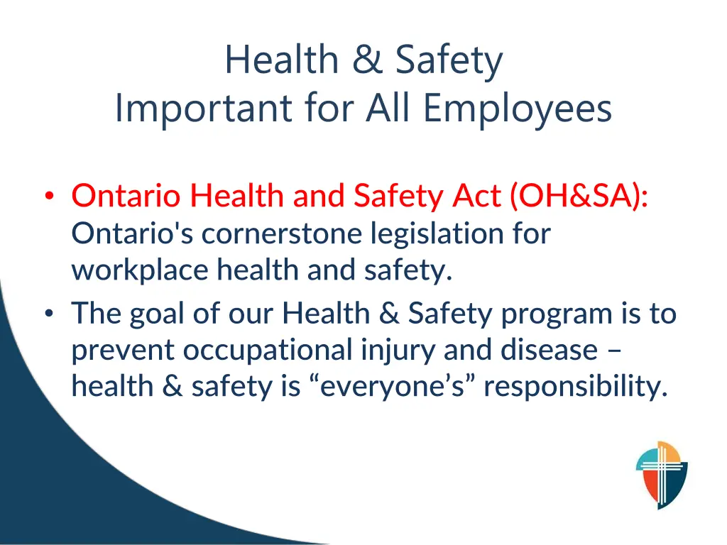 health safety important for all employees