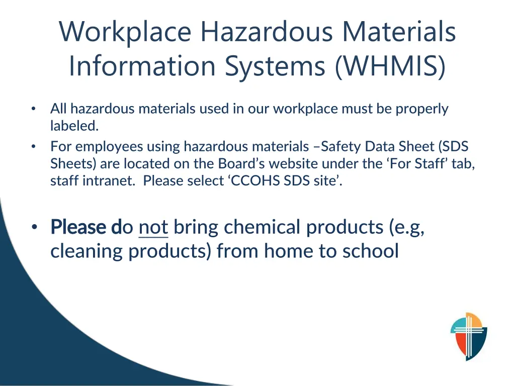 workplace hazardous materials information systems