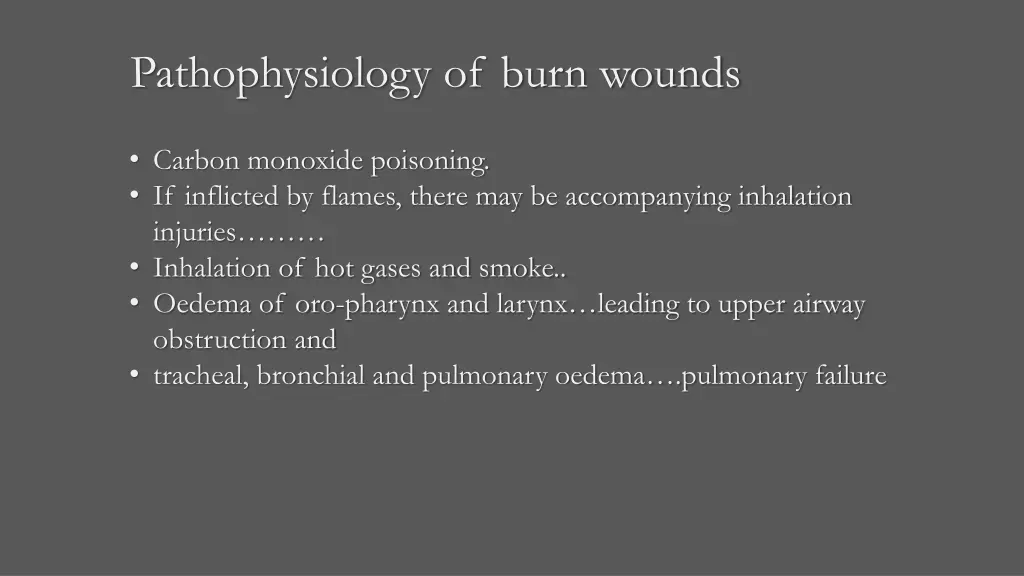 pathophysiology of burn wounds 3