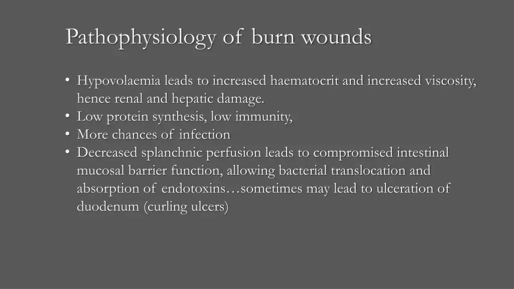 pathophysiology of burn wounds 4