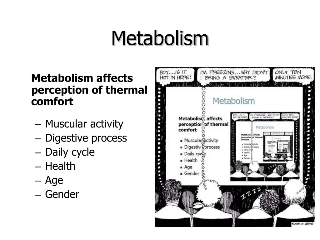 metabolism