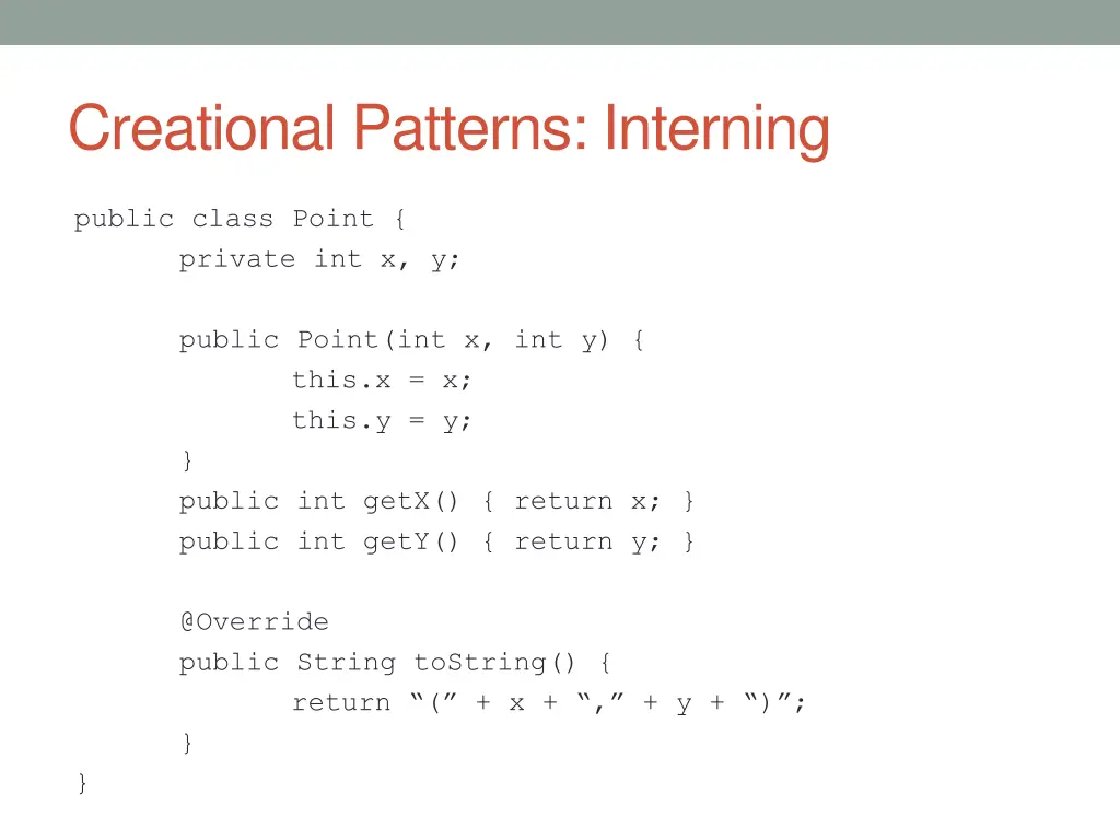 creational patterns interning 1