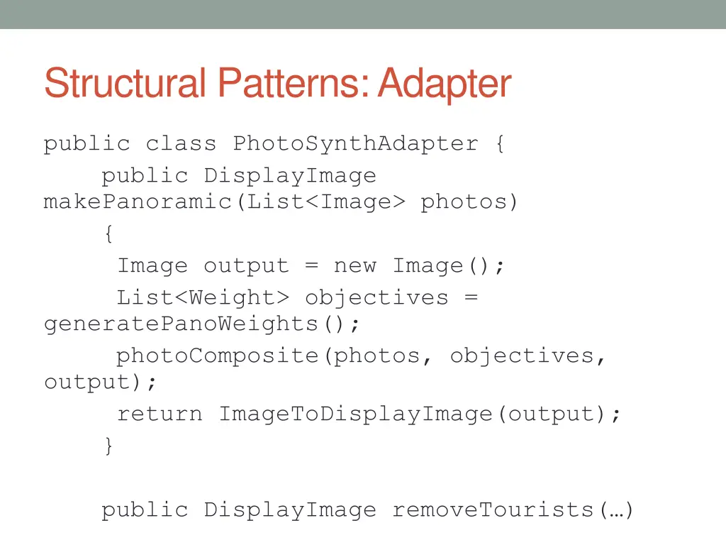 structural patterns adapter 2