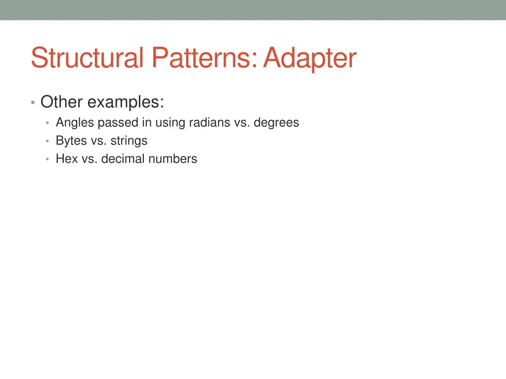 structural patterns adapter 3