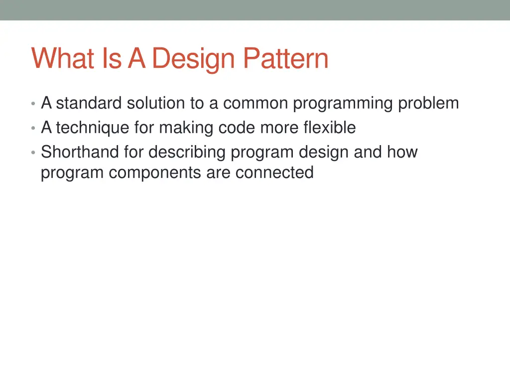 what is a design pattern