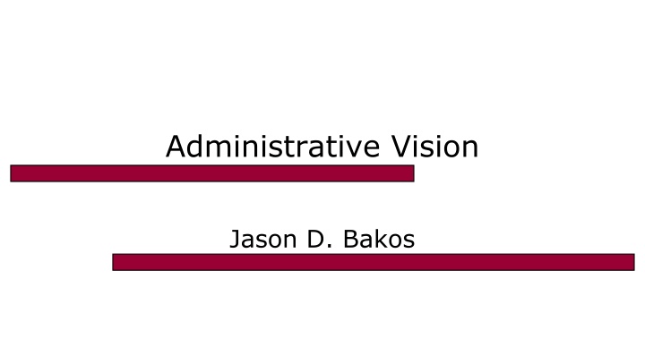 administrative vision