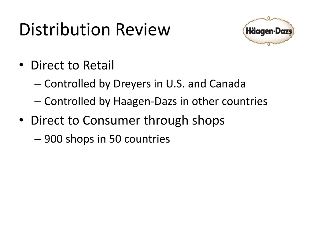 distribution review