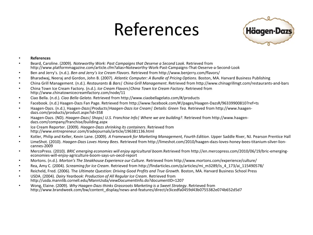 references