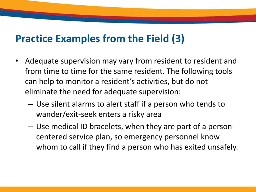 practice examples from the field 3