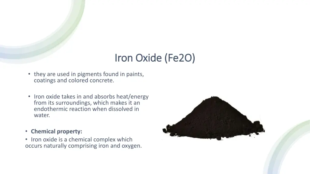 iron oxide fe2o iron oxide fe2o