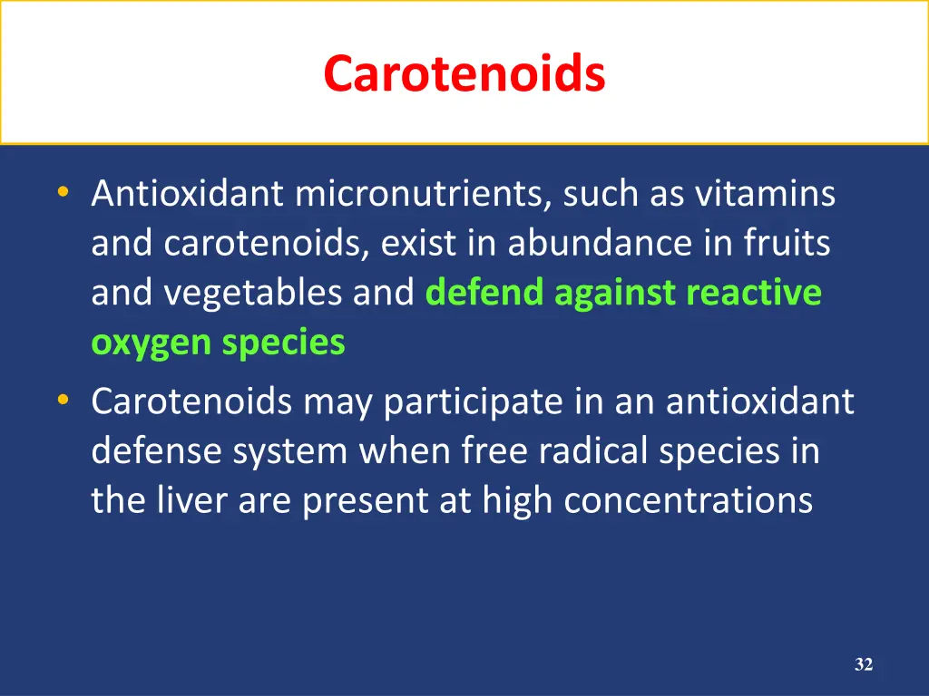 carotenoids