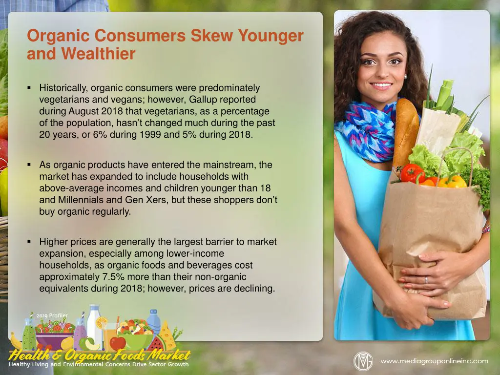 organic consumers skew younger and wealthier