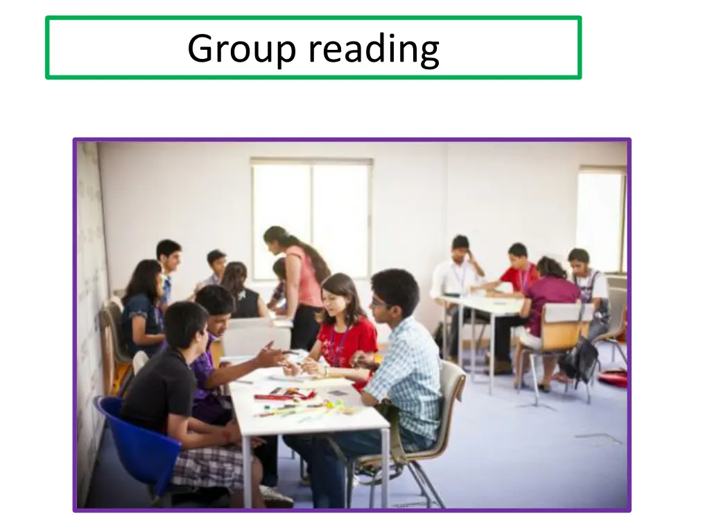 group reading