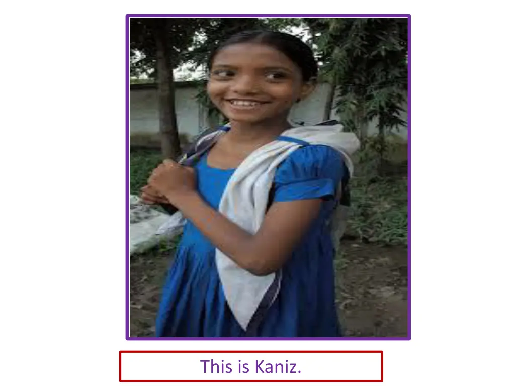 this is kaniz