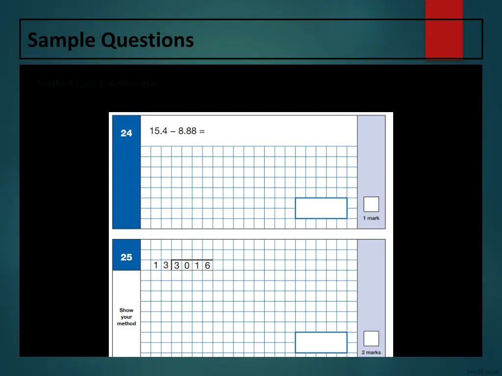 sample questions