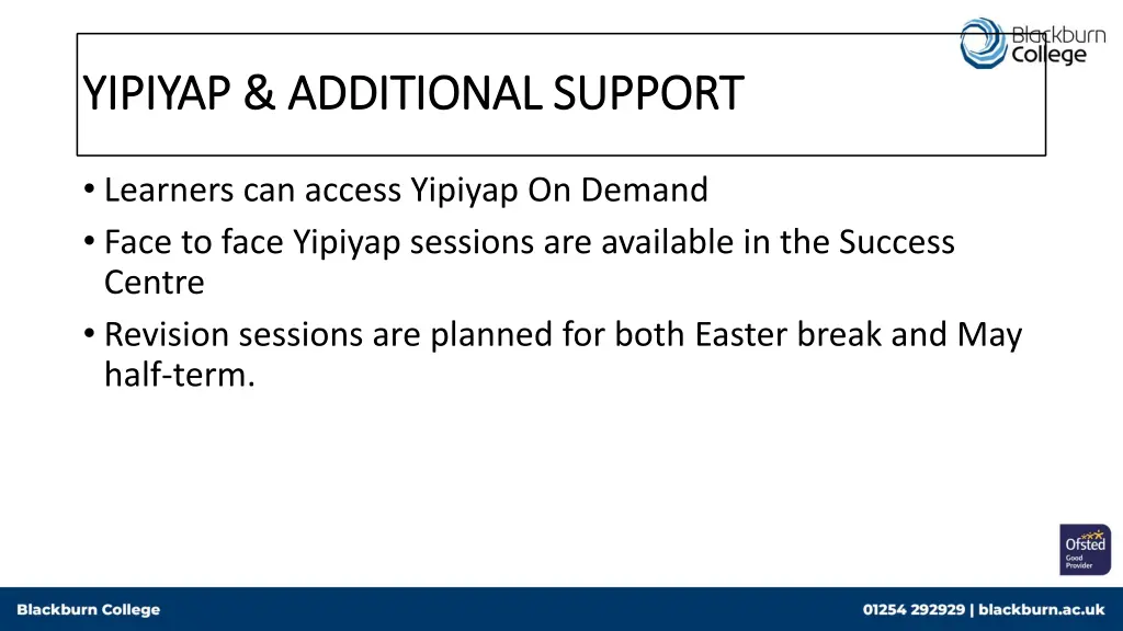 yipiyap additional support yipiyap additional