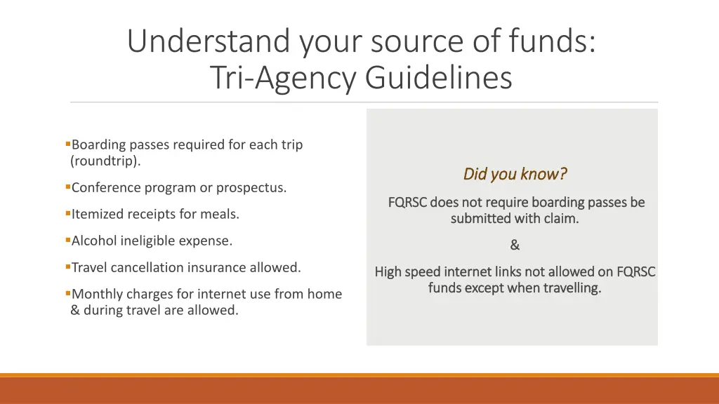 understand your source of funds tri agency