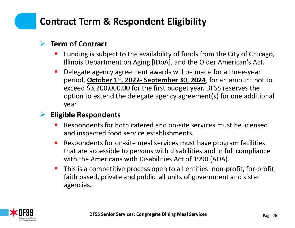 contract term respondent eligibility