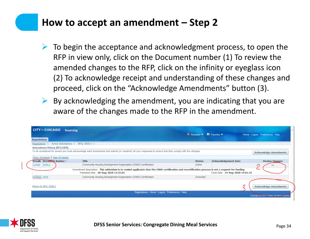 how to accept an amendment step 2