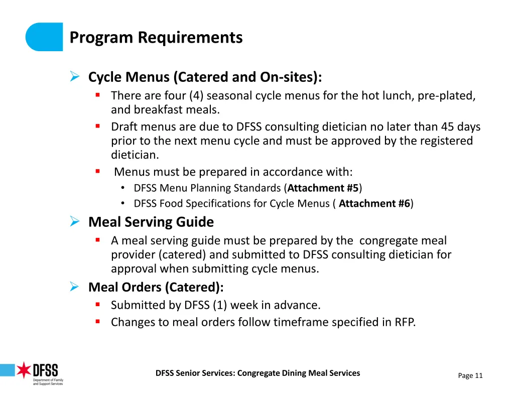 program requirements 2