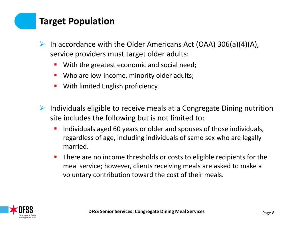 target population