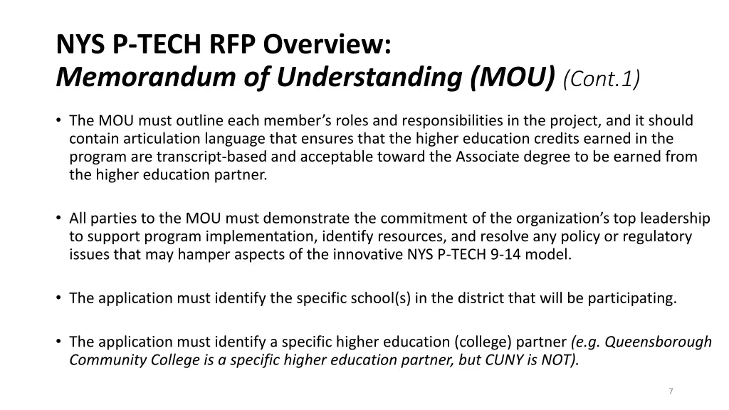 nys p tech rfp overview memorandum 1