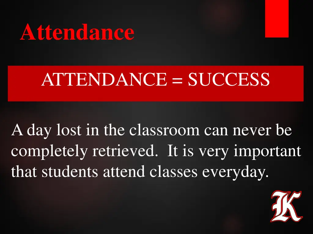 attendance