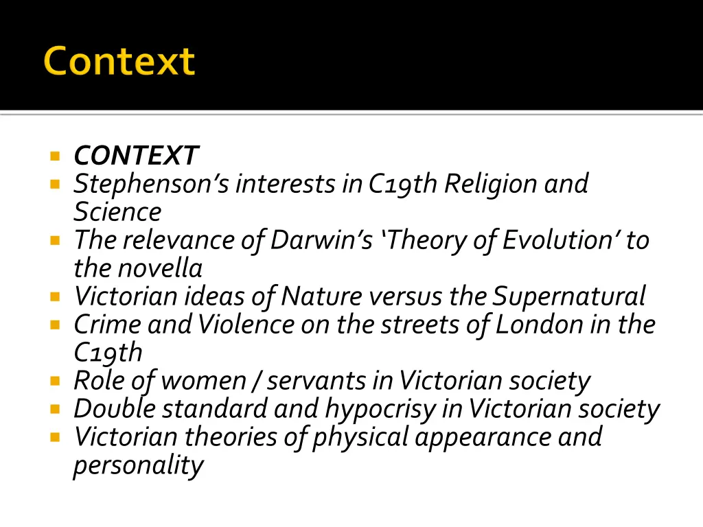 context stephenson s interests in c19th religion