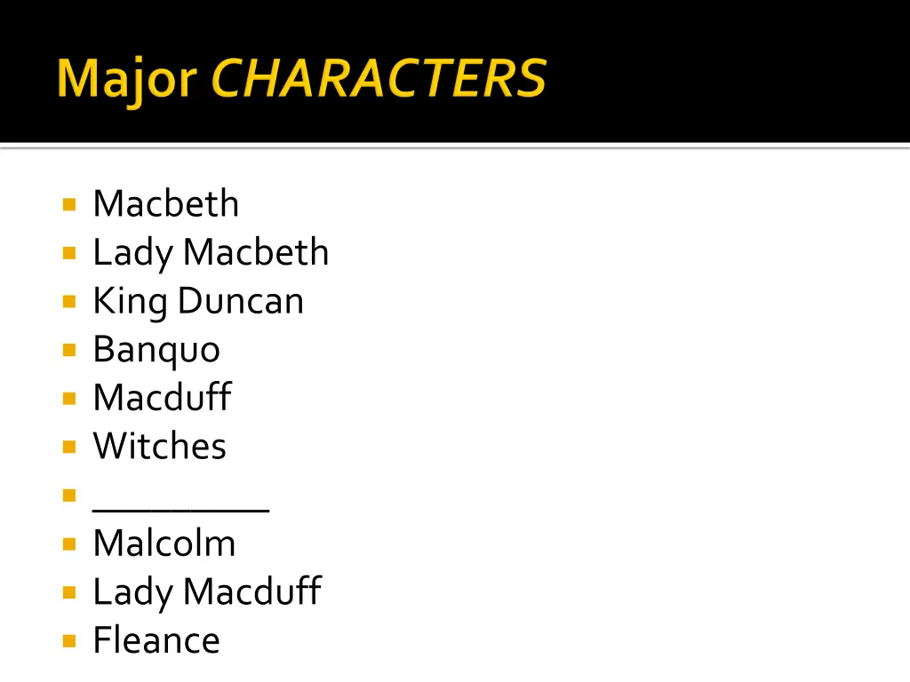 macbeth lady macbeth king duncan banquo macduff