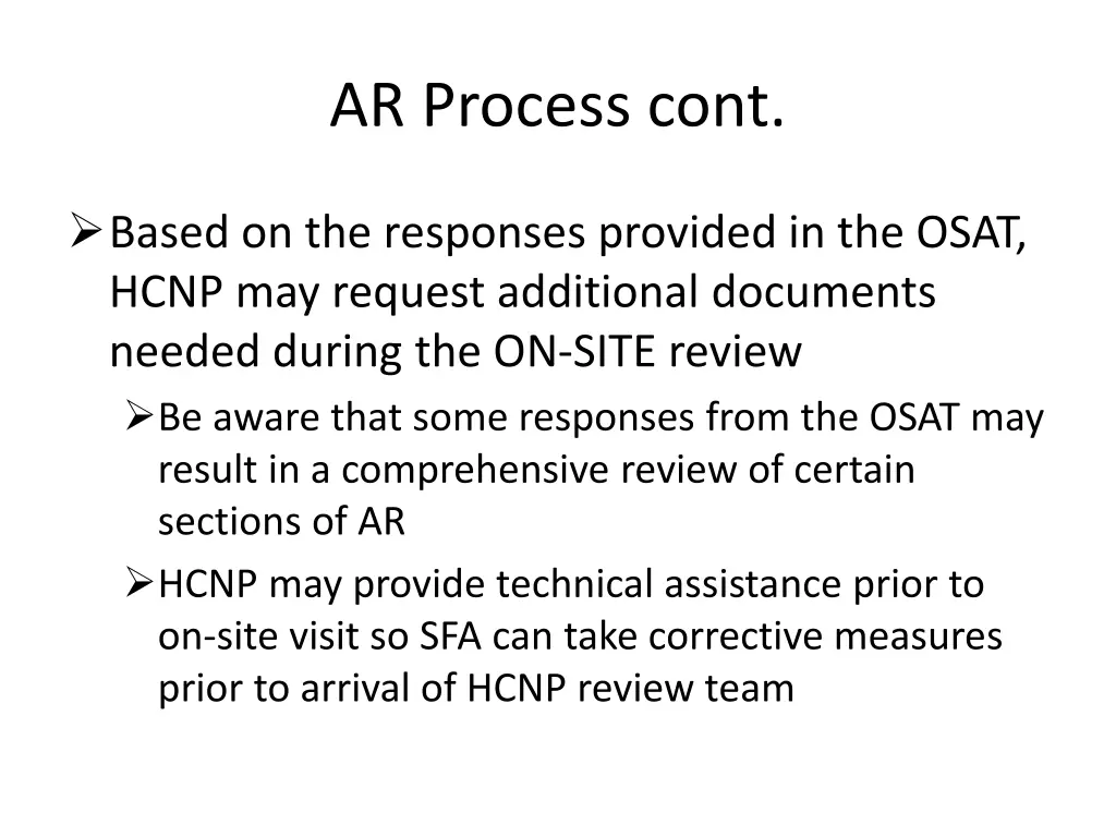 ar process cont 1