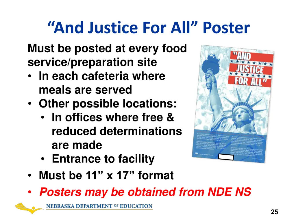 and justice for all poster 1