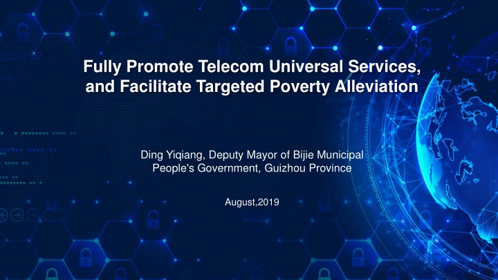 fully promote telecom universal services