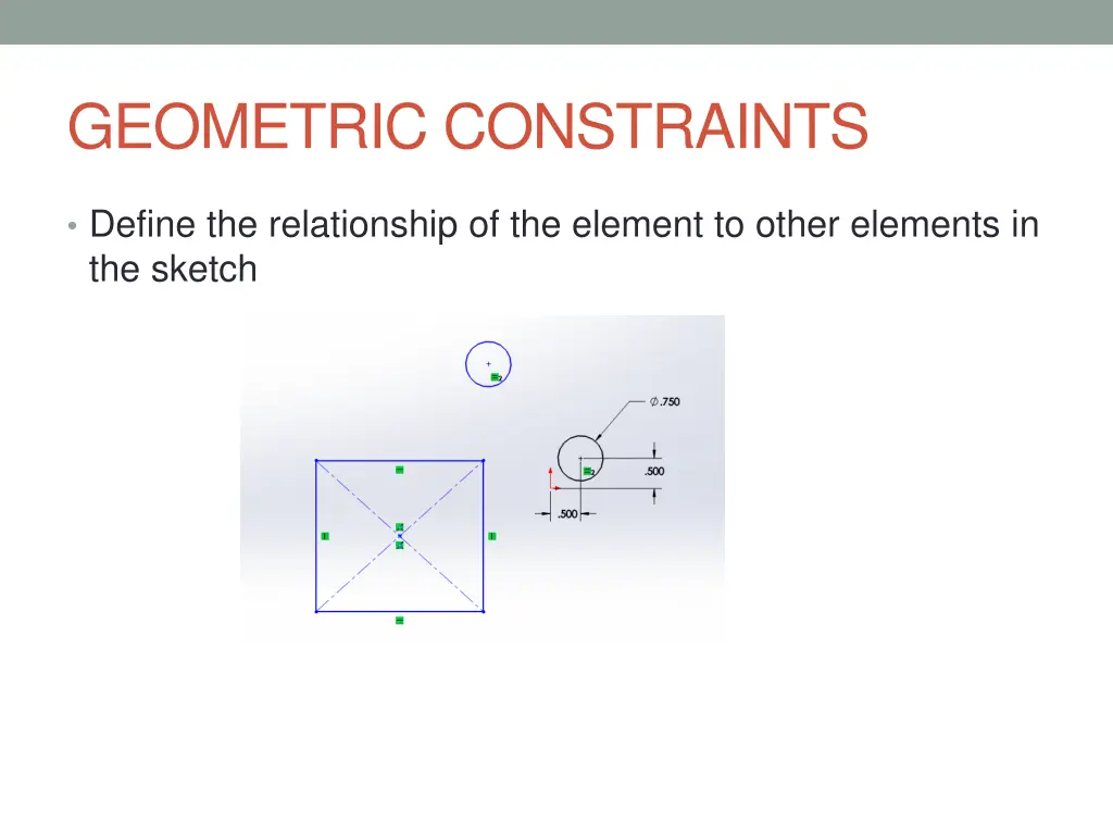 geometric constraints