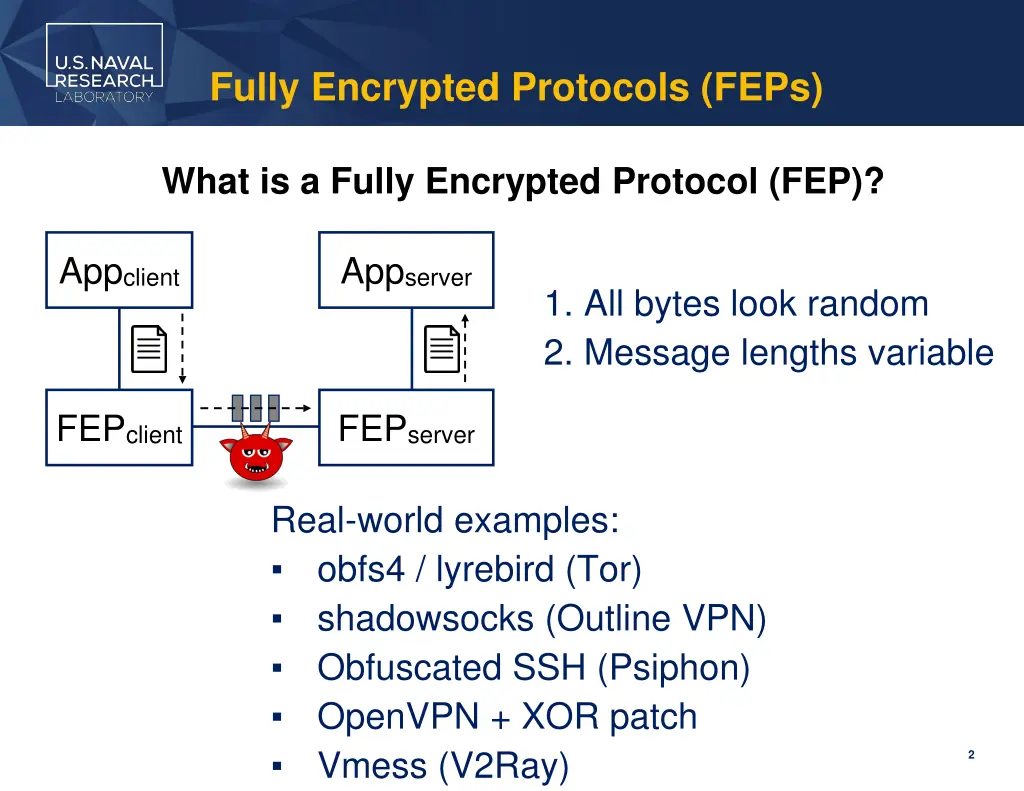 fully encrypted protocols feps