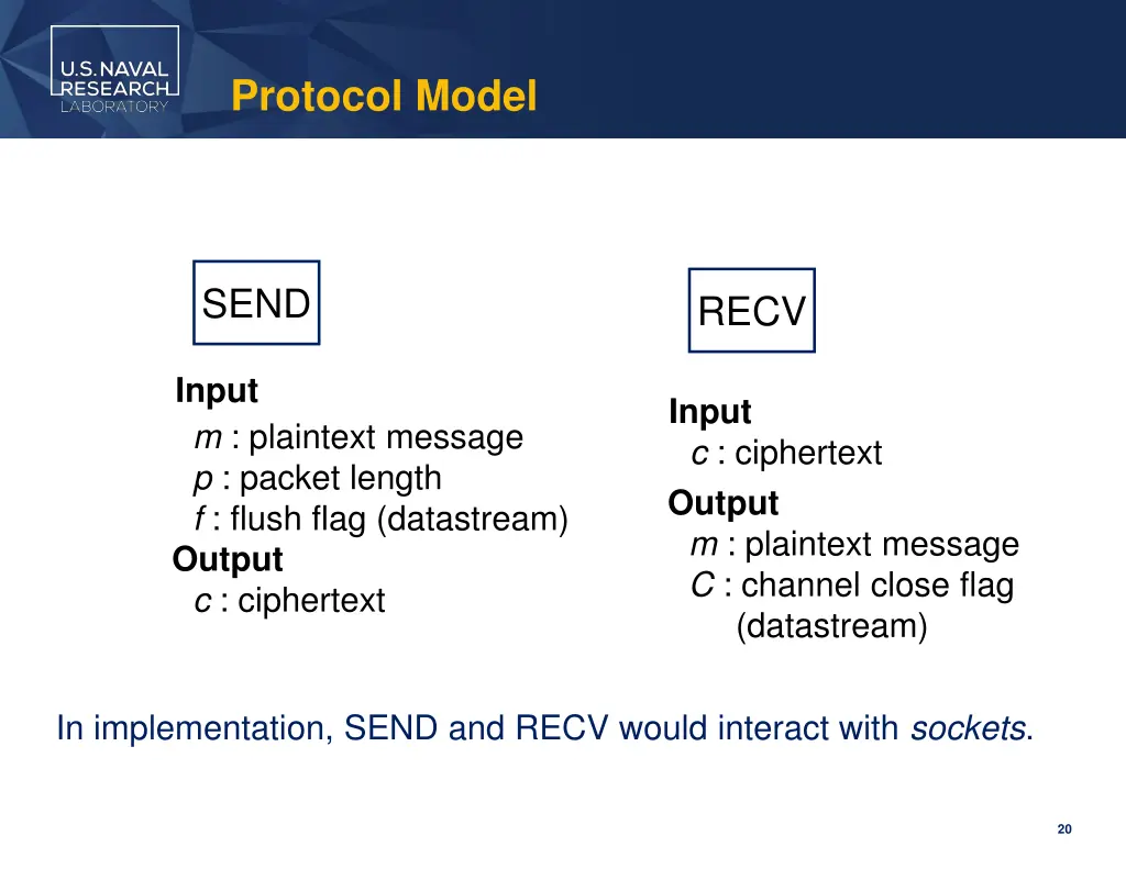 protocol model