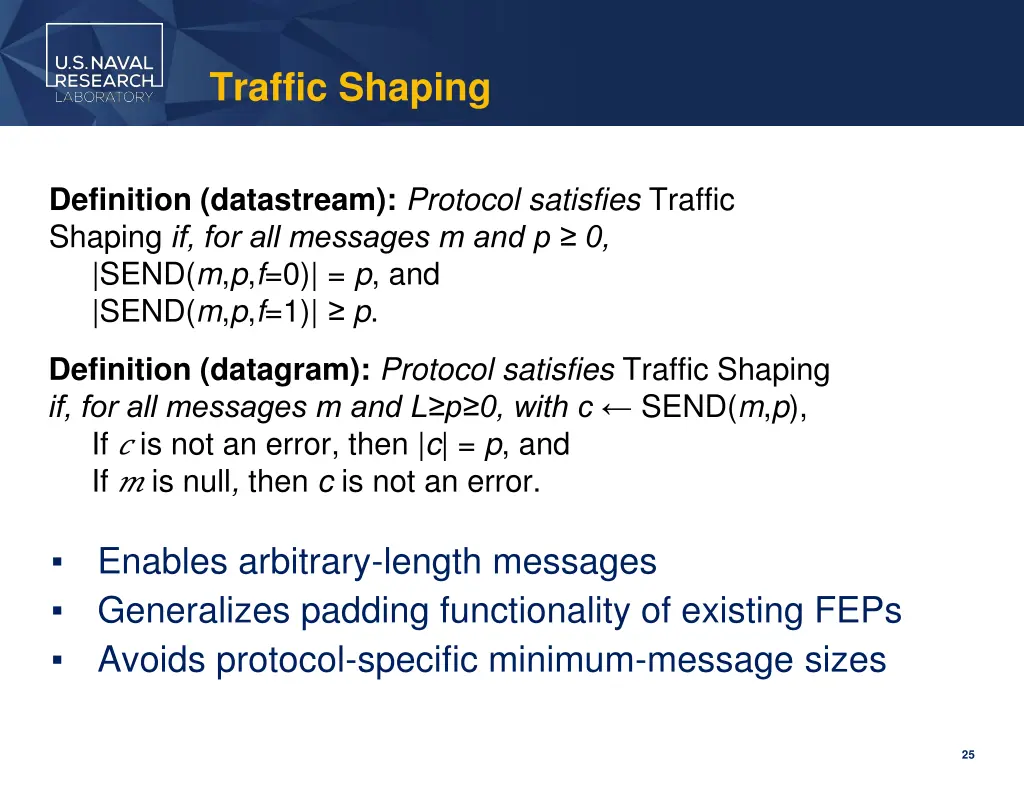 traffic shaping