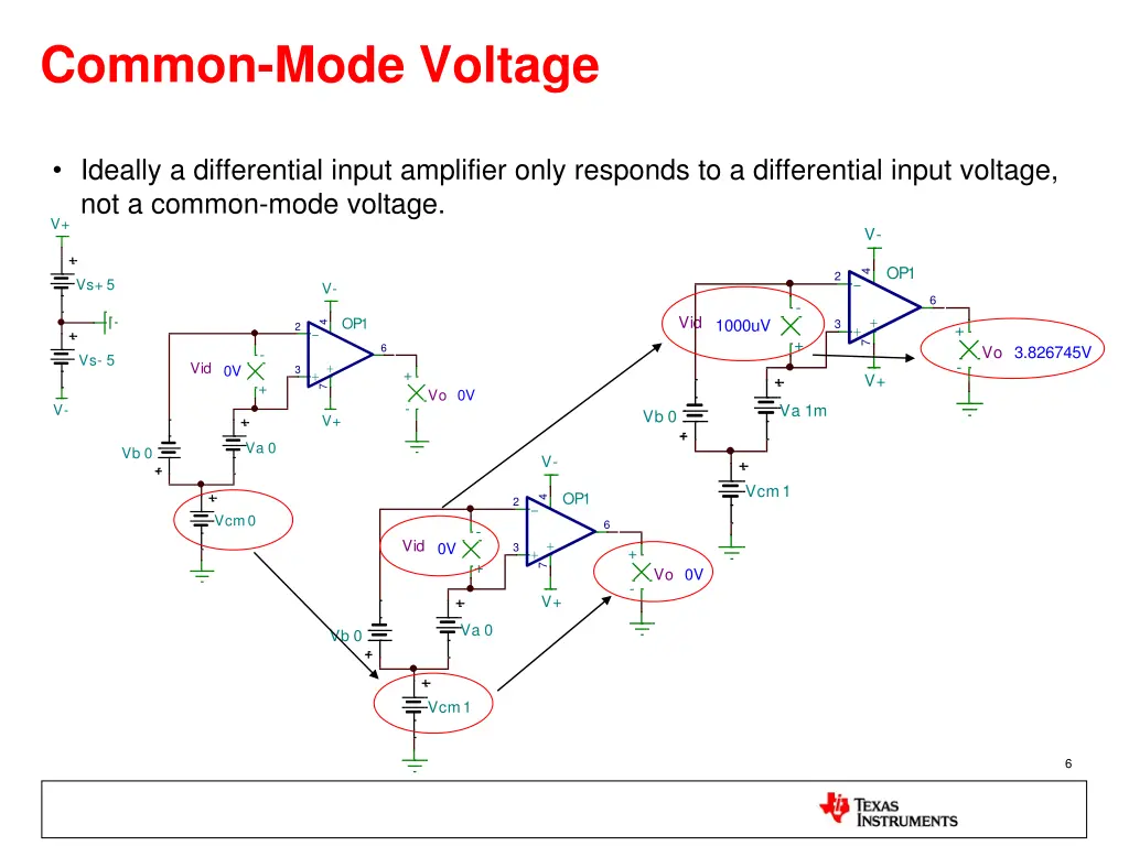 common mode voltage 1