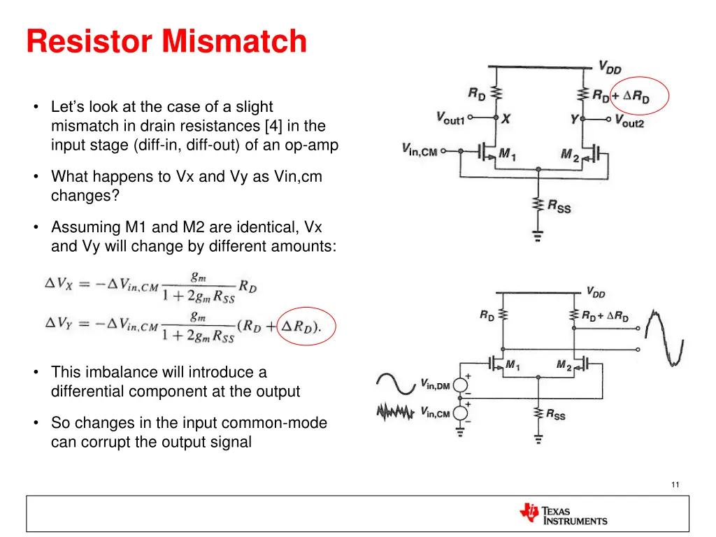 resistor mismatch