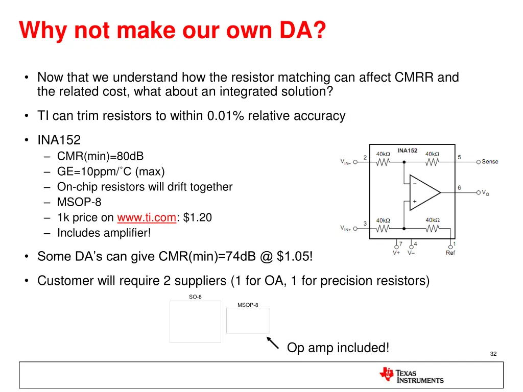 why not make our own da 5