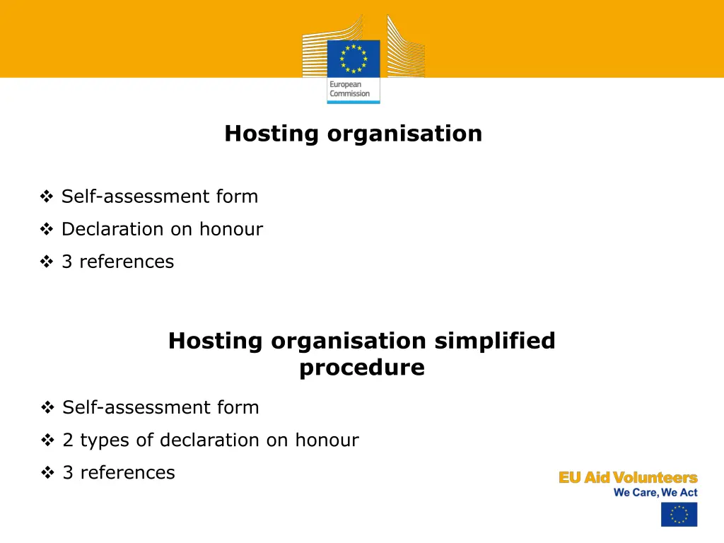 hosting organisation