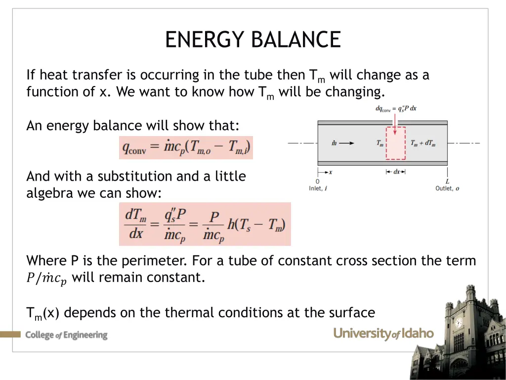 energy balance