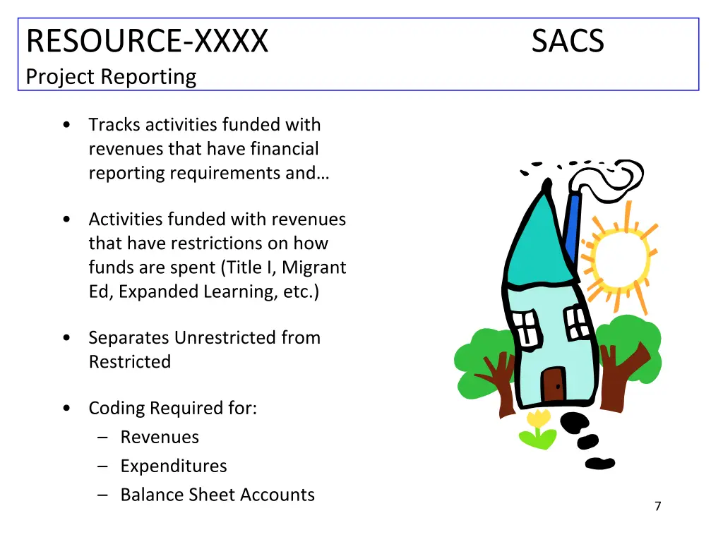 resource xxxx project reporting