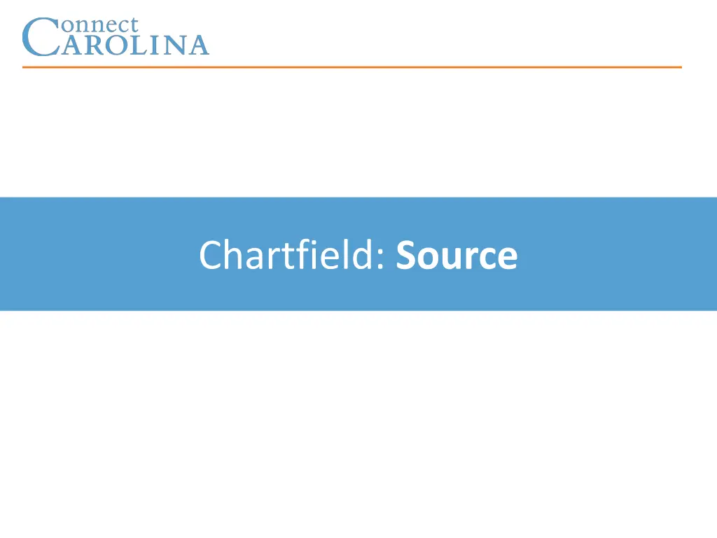 chartfield source