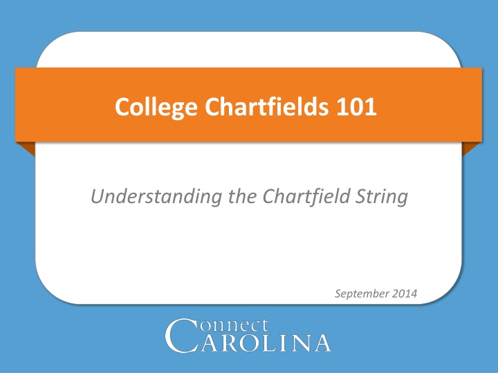 college chartfields 101