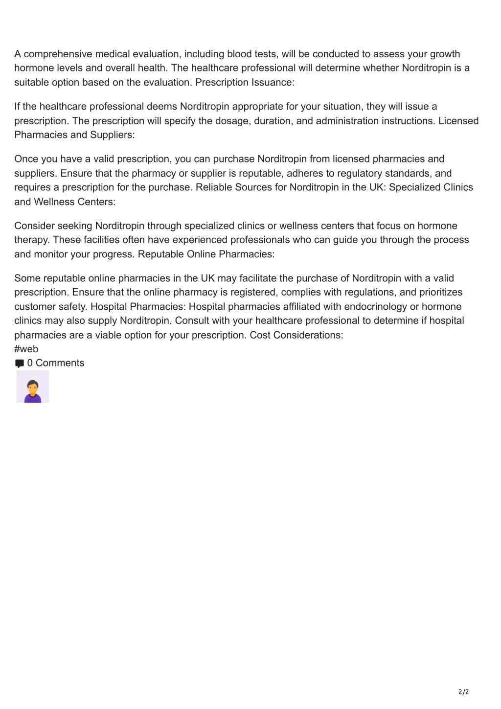 a comprehensive medical evaluation including