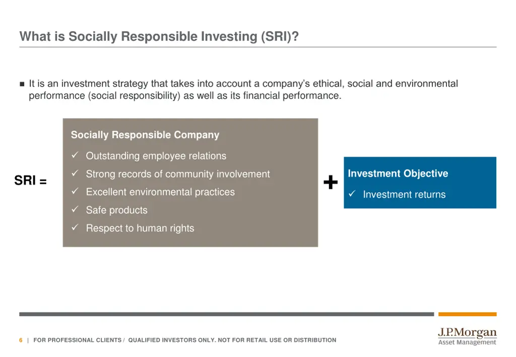 what is socially responsible investing sri