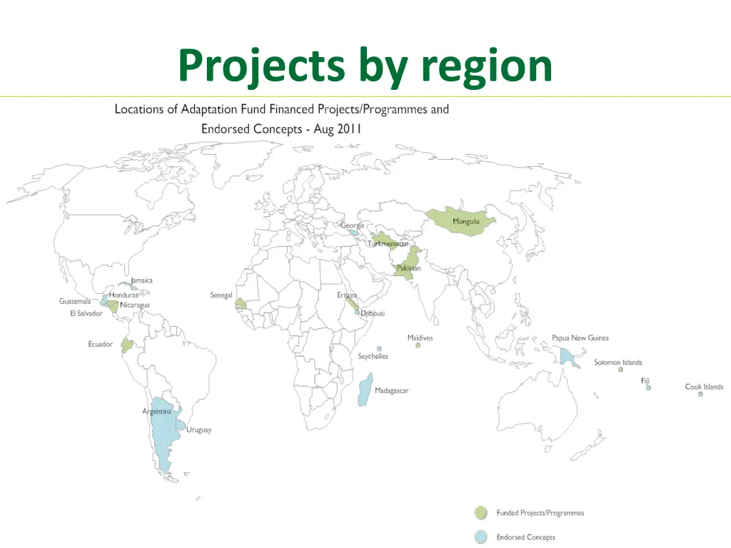 projects by region