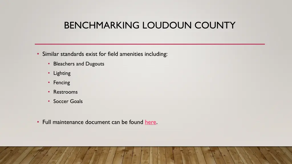 benchmarking loudoun county 3