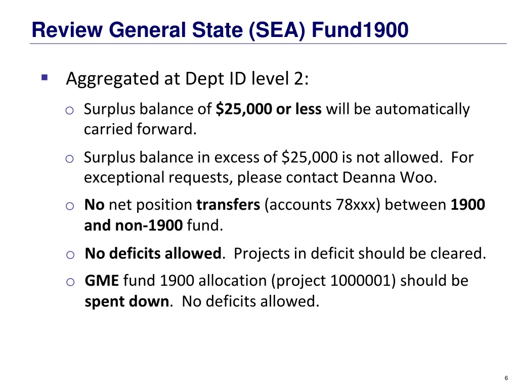 review general state sea fund1900